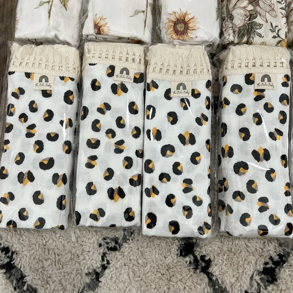 Fringe Swaddle Blanket